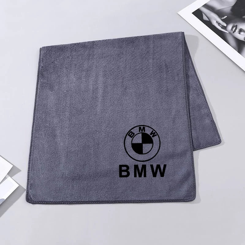 Microfiber Car & Motorcycle Wash Towel – Suede Coral Fleece Drying Cloth