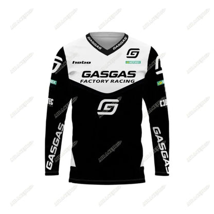 Motocross Enduro Long-Sleeve Racing Jersey – Quick-Dry Anti-UV Sublimation