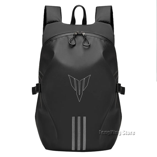 Motorcycle Knight Helmet Backpack – Waterproof Oxford 20" Rider Bag