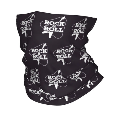 Rock & Skull Graphic Tube Bandana Neck Gaiter – Unisex Face Cover & Balaclava | 24 Designs