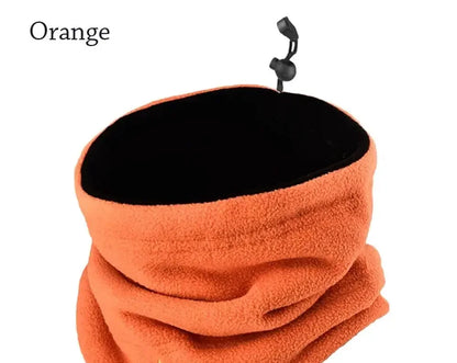 Winter Fleece Neck Gaiter – Warm Tube Scarf for Motorcycle & Outdoor