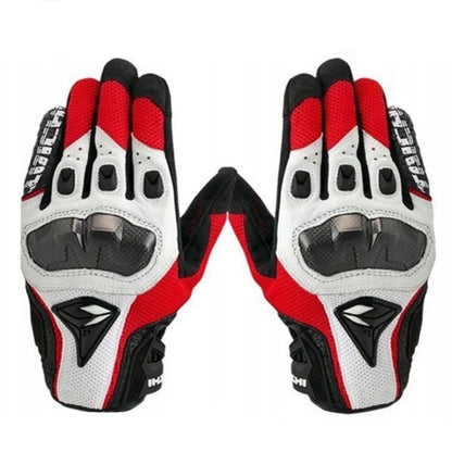 Men's Genuine Leather Motorcycle Gloves