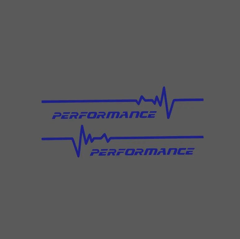 Heartbeat Vinyl Stickers – Waterproof Decals (2PCS)