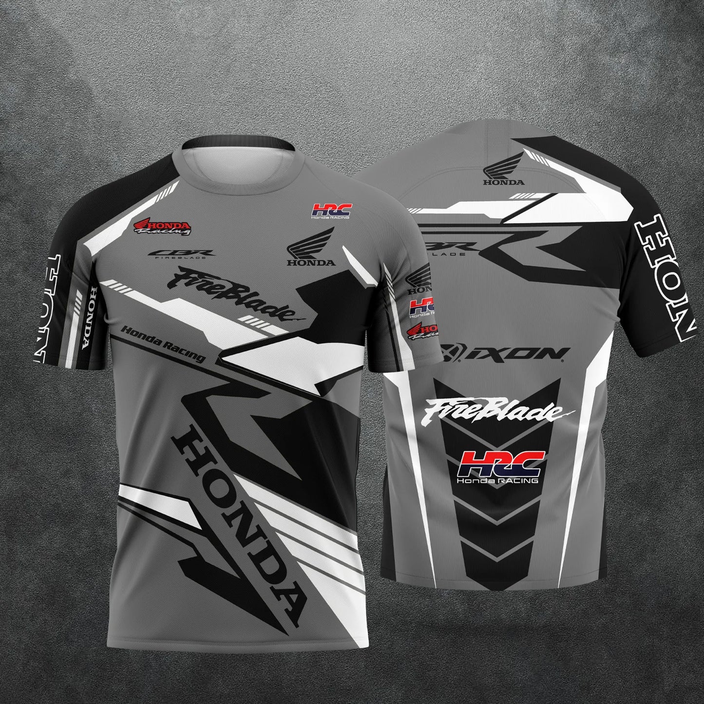 Racing Team Motorcycle Riding T-Shirt – Quick-Dry Breathable