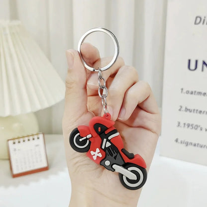 Motorcycle Metal Keychain