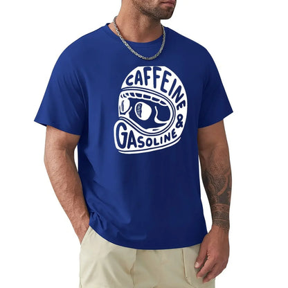 カフェイン＆ガソリン モトグラフィックTシャツ — 100%コットン | S–6XL | 11色