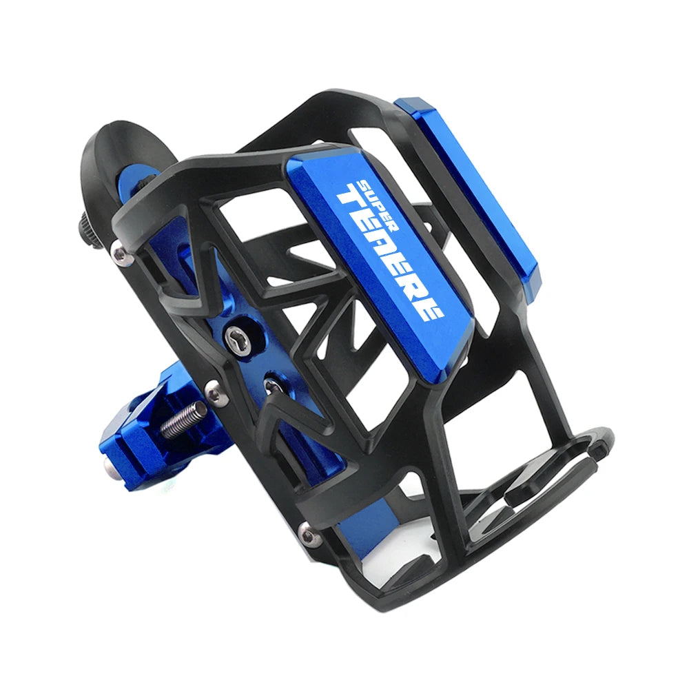 CNC Aluminum Motorcycle Water Bottle Cage – Handlebar Cup Holder | 7 Colors