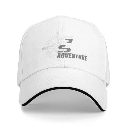 Motorcycle Outdoor Snapback Cap — Sun Protection, Adjustable, 8 Colors