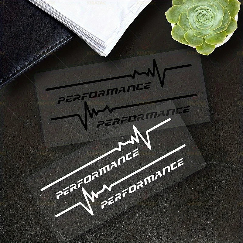 Heartbeat Vinyl Stickers – Waterproof Decals (2PCS)