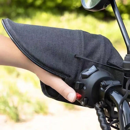Motorcycle Handlebar Gloves Waterproof Windproof UV Protection – All Seasons
