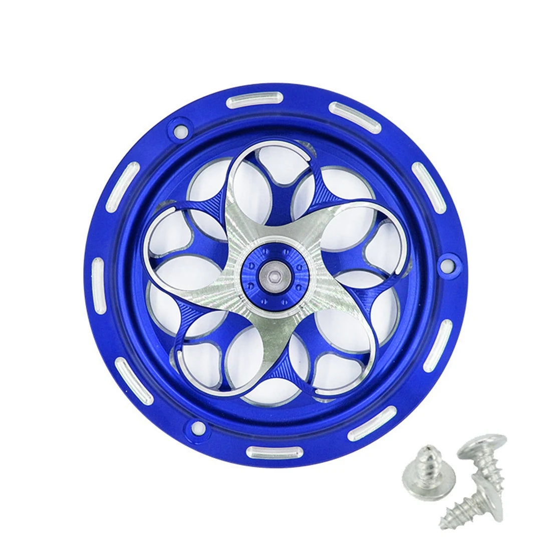 CNC Aluminum Engine Fan Cover – 5 Colors, Universal Fit