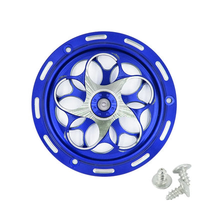 CNC Aluminum Engine Fan Cover – 5 Colors, Universal Fit
