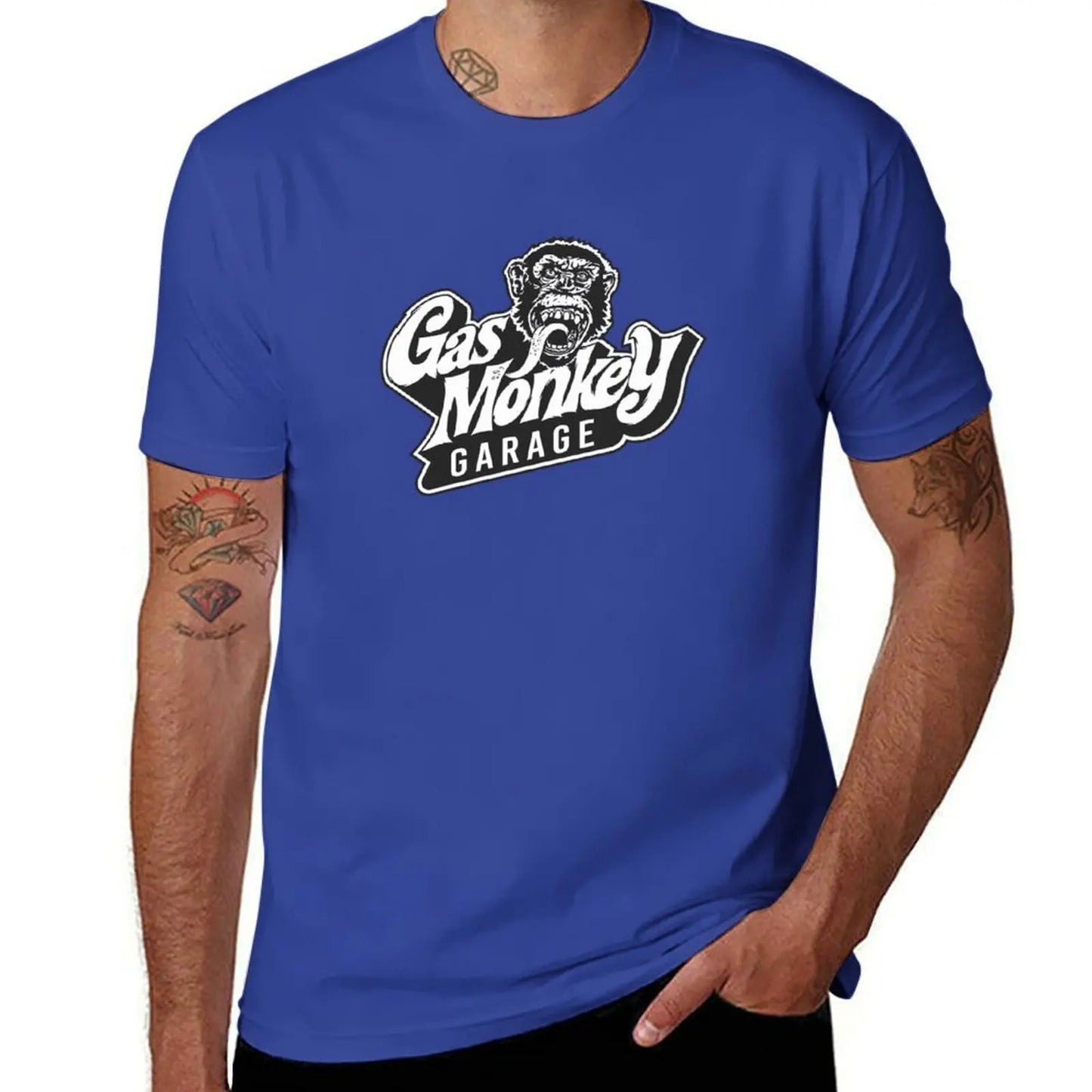 Garage Monkey Graphic T-Shirt – 100% Cotton Unisex Tee | 11 Colors