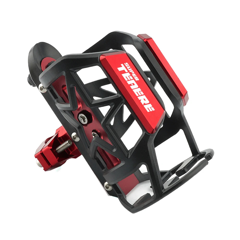 CNC Aluminum Motorcycle Water Bottle Cage – Handlebar Cup Holder | 7 Colors