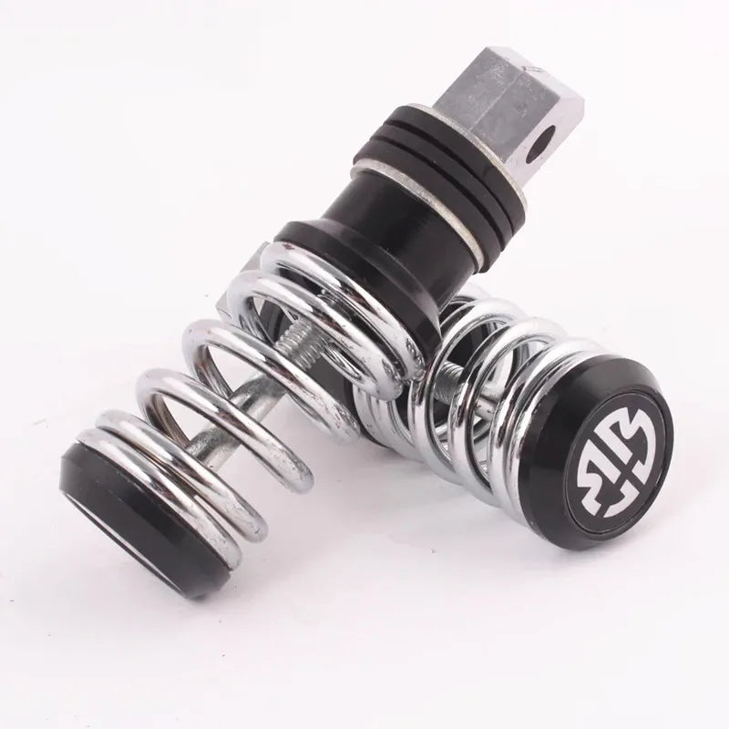 Aluminium-Fußrasten mit Feder – universell, 8 mm, Paar