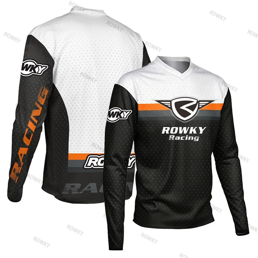 Long Sleeve Motocross Jersey – Quick-Dry Off-Road Shirt for Men & Women