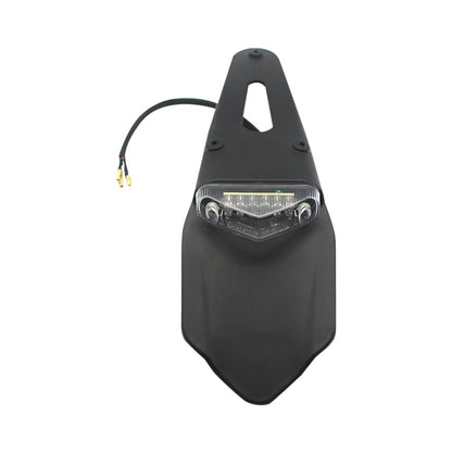 汎用12V LEDテールライト ブレーキランプ リアフェンダー＆ナンバープレートブラケット付き