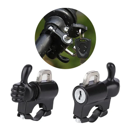Aluminum Alloy Motorcycle Helmet Lock