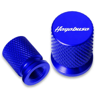 Motorcycle Tyre Valve Stem Caps – CNC Aluminium (Set of 2)