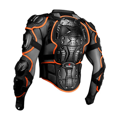 Full-Body Motorcycle Armor Jacket – Men's Riding Protection