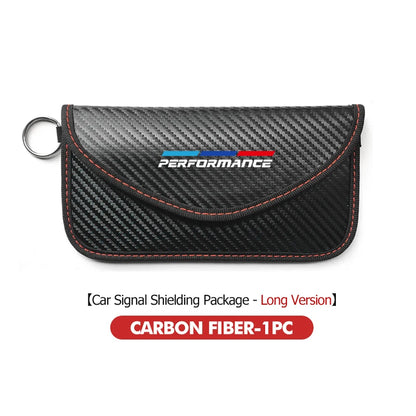 Performance Car Key RFID Blocker Pouch – Carbon Fiber Signal Blocking Wallet