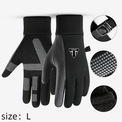 Winddichte Motorradhandschuhe – Warme Motocross-Handschuhe für den Outdoor-Bereich, L/XL