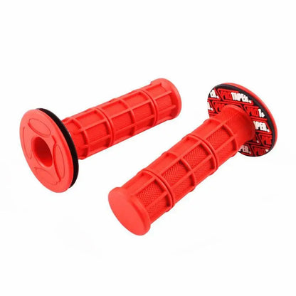 Poignées de guidon en caoutchouc – Paire universelle de 11.7cm pour mini-moto et moto tout-terrain