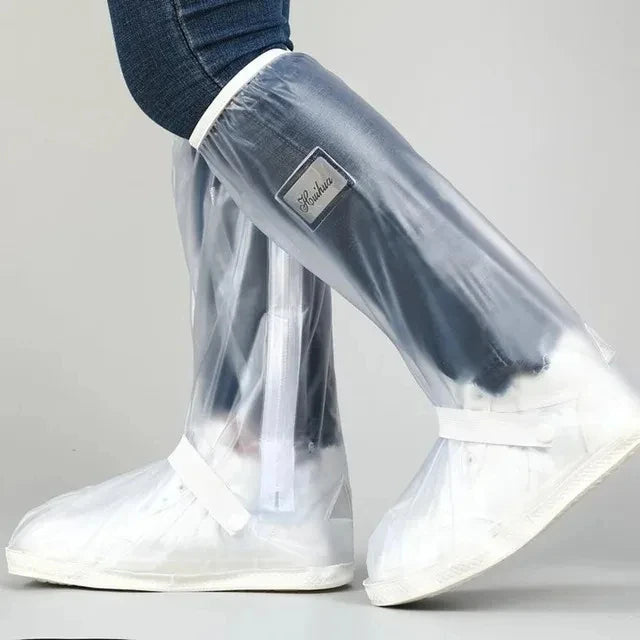 Tall Waterproof Shoe Covers – Non-Slip Rain Boot Protectors