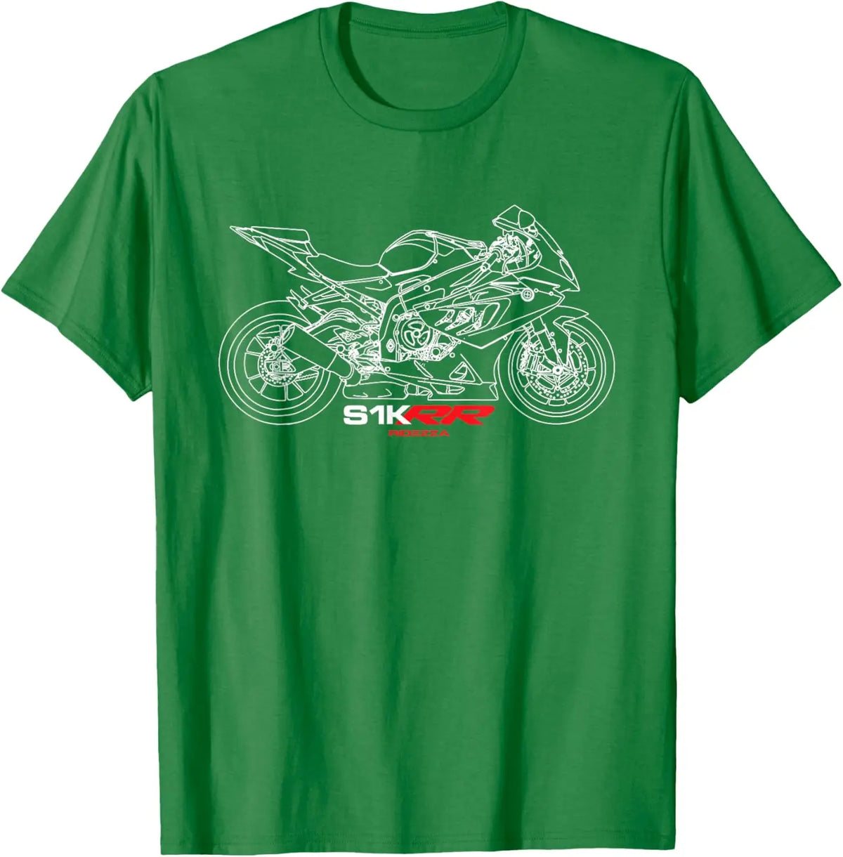 バイク ストリートウェア Tシャツ 綿100% クルーネック 半袖 – メンズ