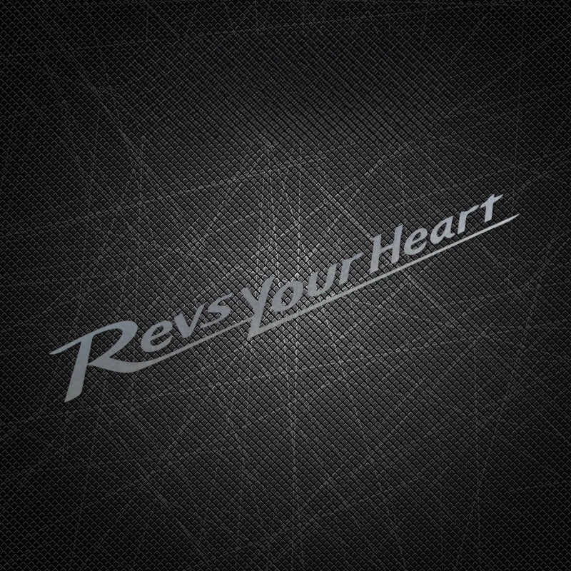 Revs Your Heart Motorcycle Sticker – Waterproof PVC Decal