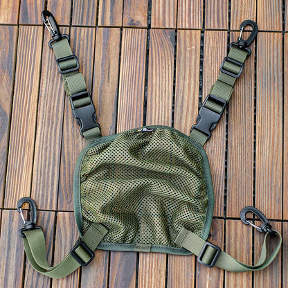Borsa tattica per casco – Custodia a rete portaoggetti MOLLE per zaini