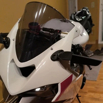 カワサキ Ninja ZX-6R 2024–2026用バイクウインドスクリーン – ダブルシールド
