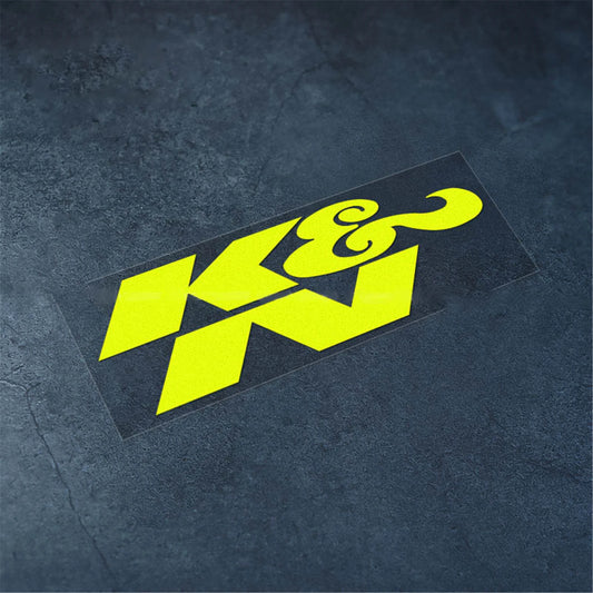 Air Filter Sponsor Vinyl Sticker – Motorcycle Helmet & Bike Decal