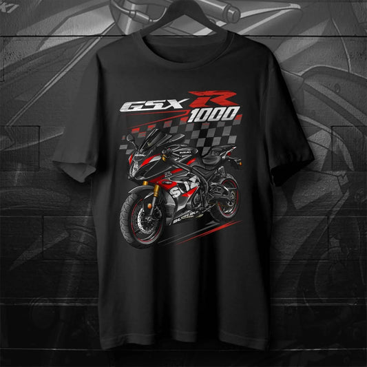 Motorcycle Graphic T-Shirt – 100% Cotton Short Sleeve Tee