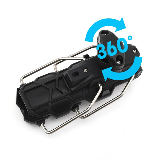 360° Motorcycle Cup Holder – Universal Handlebar Water Bottle Mount