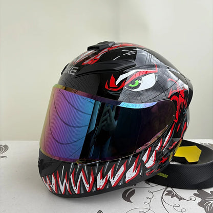 Full Face Motorcycle Helmet – Anti-Fog & Waterproof | Unisex