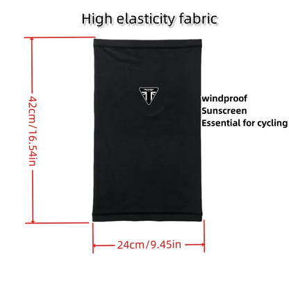 Ice Silk UV Protection Neck Gaiter – Breathable Riding & Outdoor Scarf