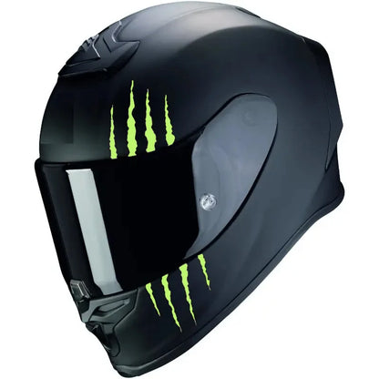 Glow in the Dark Monster Claw Motorcycle Helmet Sticker
