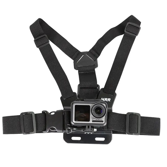 Chest Strap Mount Harness for Action Camera – Universal Fit, Hands-Free Filming