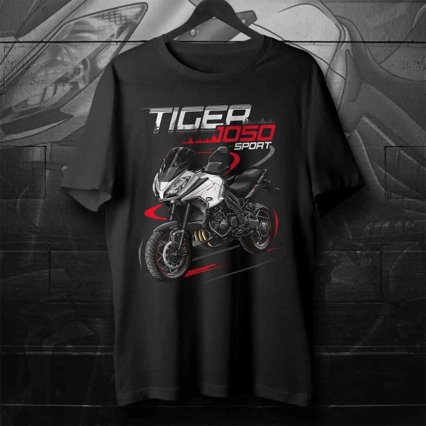 Classic Motorcycle Rider T-Shirt – 100% Cotton Graphic Tee, O-Neck Short Sleeve