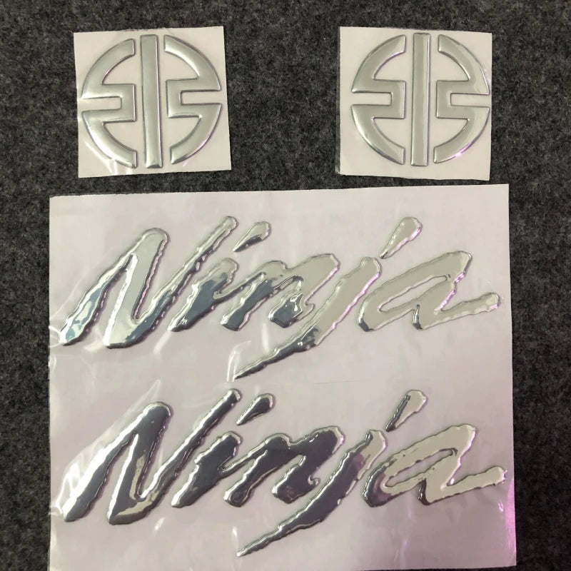 3D Motorcycle Logo Badge Sticker Decal – Silicone Wheel & Body
