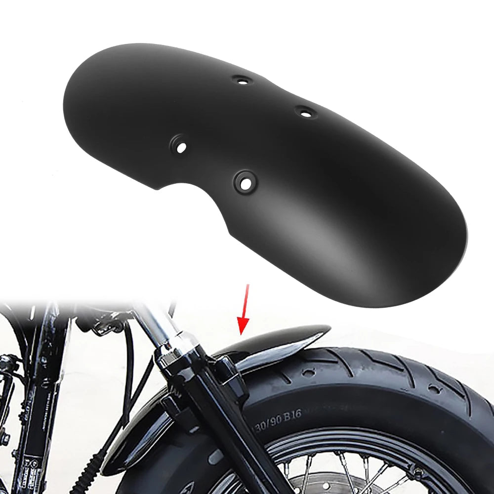 Extensão curta do para-lama dianteiro para motocicleta – plástico ABS