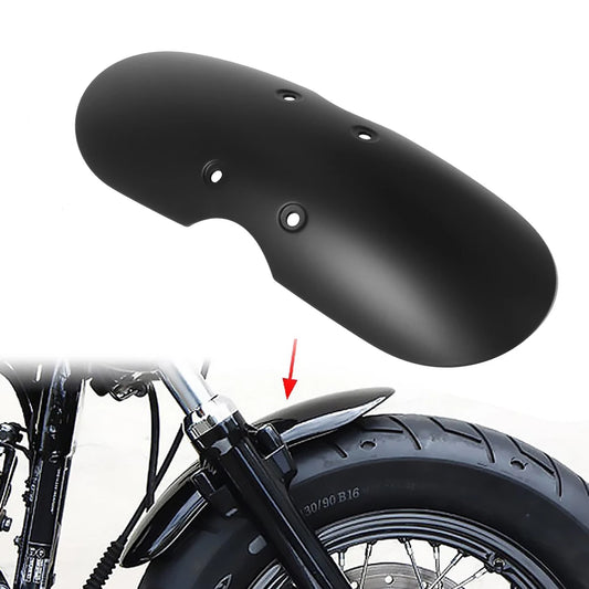 Motorcycle Short Front Fender Mudguard Extension – ABS Plastic