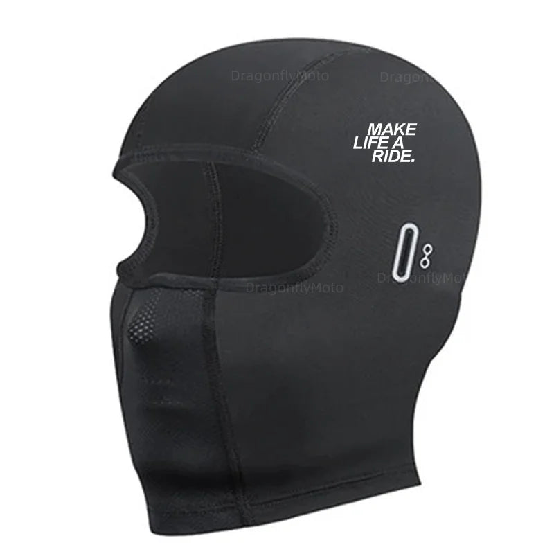 Motorcycle Balaclava – UV Protection Summer Breathable Face Mask with Glasses Hole