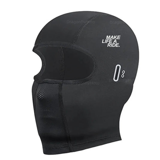 Motorcycle Balaclava – UV Protection Summer Breathable Face Mask with Glasses Hole