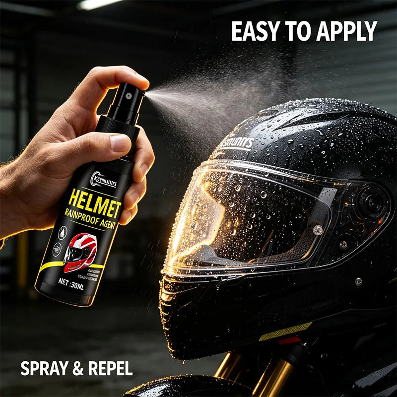 バイクヘルメット用曇り止めスプレー ナノコーティング 30ml – ヘルメット・車用