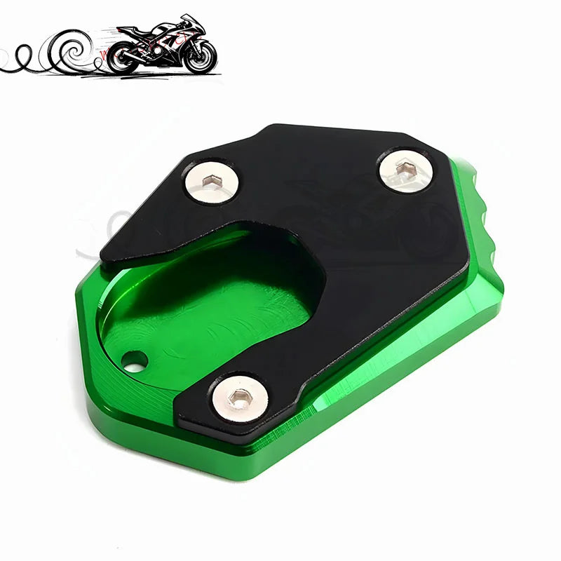Kickstand Side Stand Extension Pad – Versys 250 300 1000 | CNC Aluminum