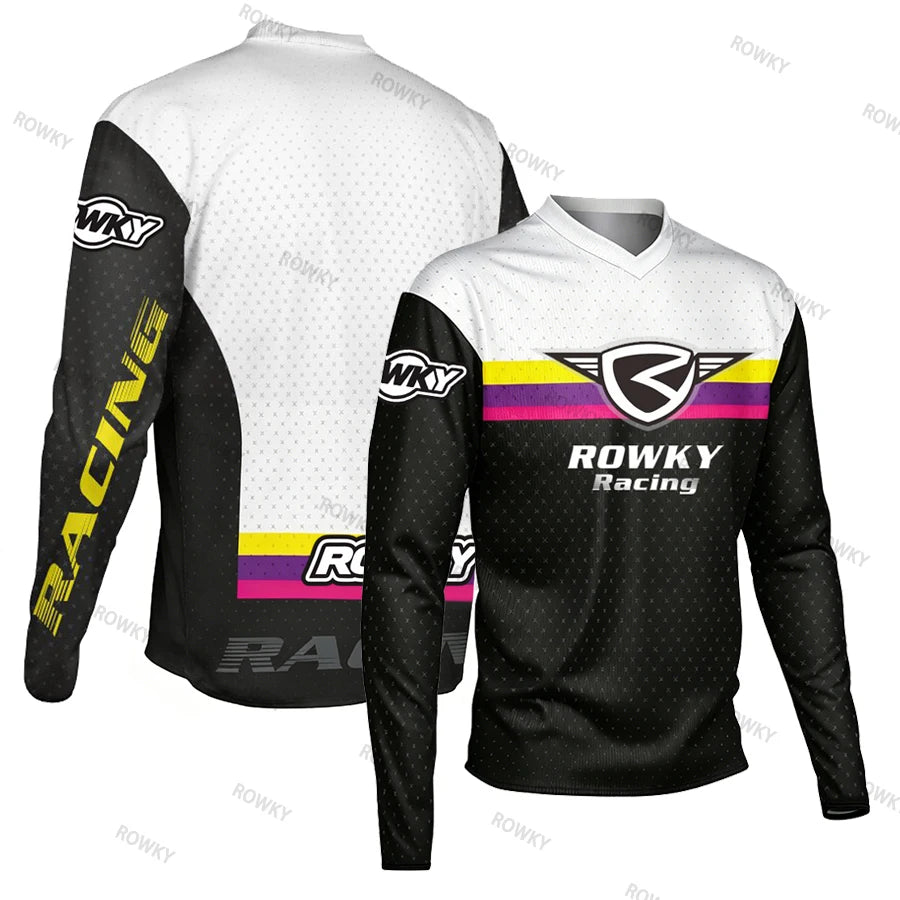 Long Sleeve Motocross Jersey – Quick-Dry Off-Road Shirt for Men & Women