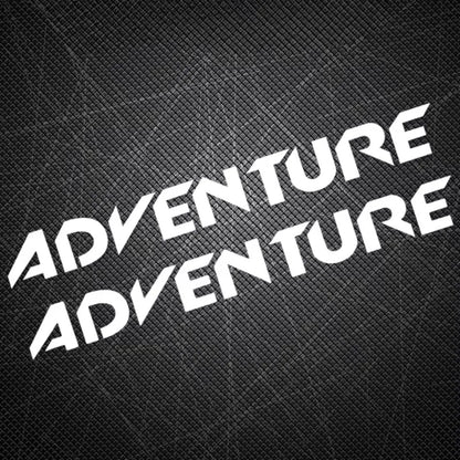 Adventure Waterproof Vinyl Decals – 20 cm
