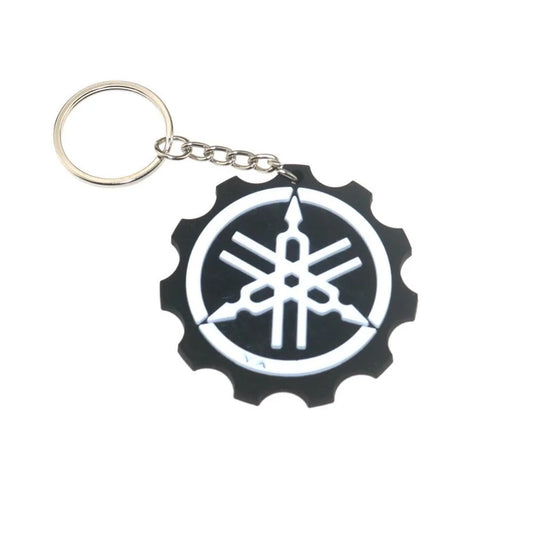 Motorcycle Keychain – Zinc Alloy & Silicone Key Ring Holder
